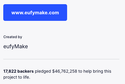 众筹了4676万美金的eufymake推广流程要点拆解